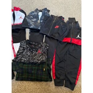 Kids Jordan Nike Tracksuits Sweatshirts Polo Shirt Outfit Set Bundle